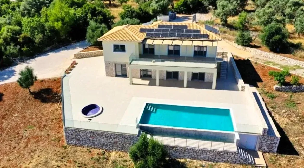 Newly built villa Lefkada Greece 10