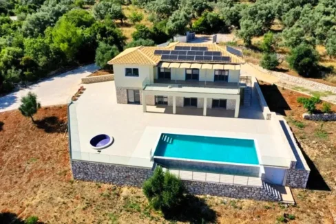 Newly built villa Lefkada Greece 10