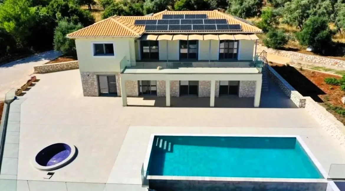 Newly built villa Lefkada Greece