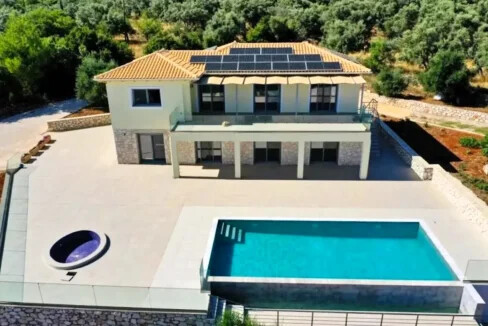 Newly built villa Lefkada Greece
