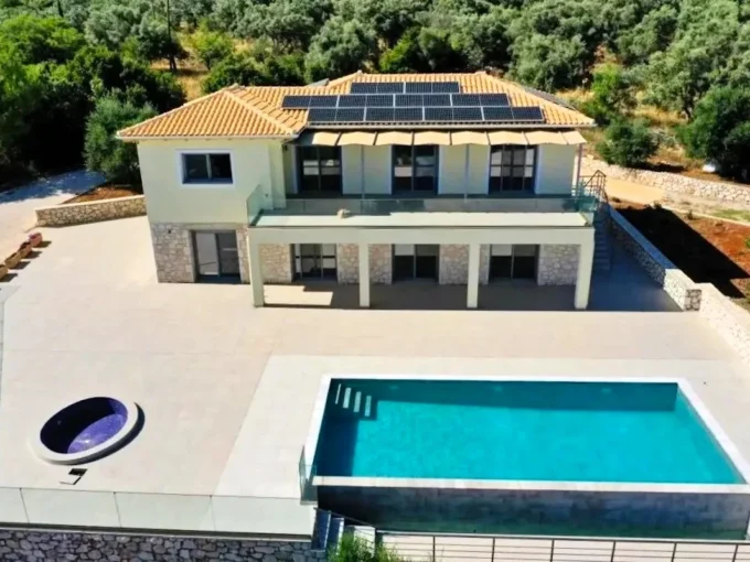 Newly built villa Lefkada Greece