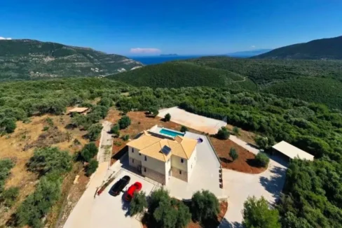 Newly built villa Lefkada Greece 15