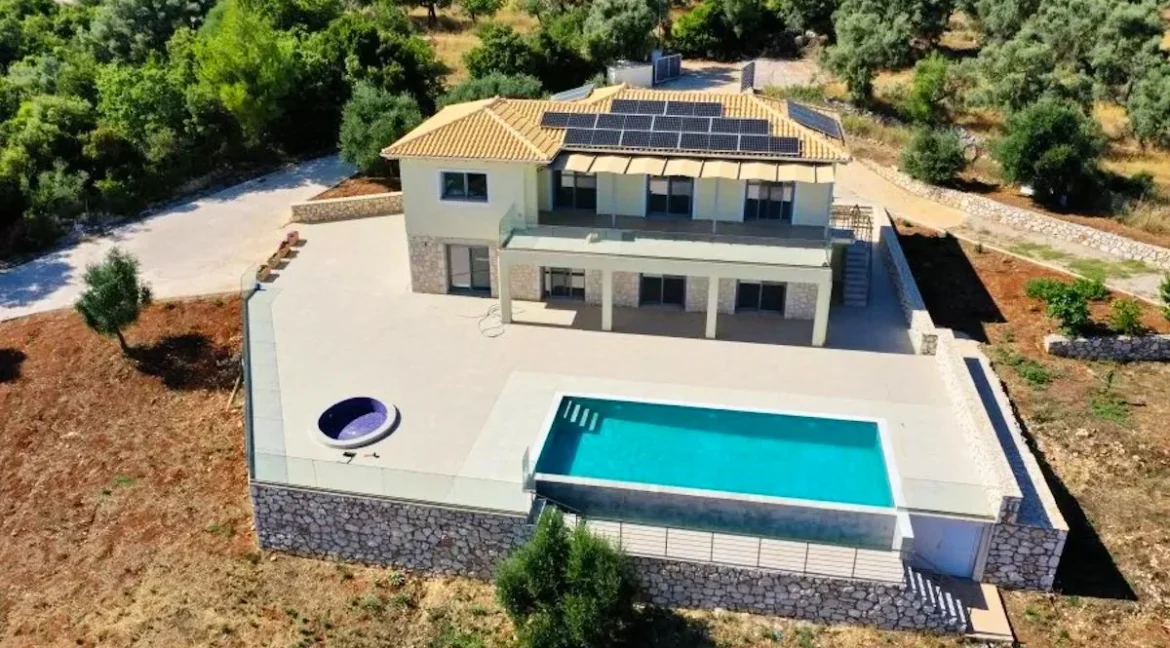 Newly built villa Lefkada Greece 6