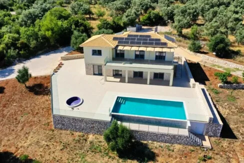 Newly built villa Lefkada Greece 6