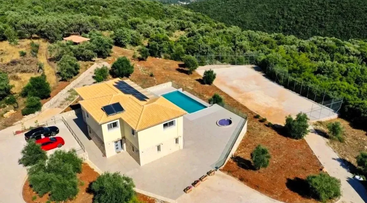Newly built villa Lefkada Greece 7