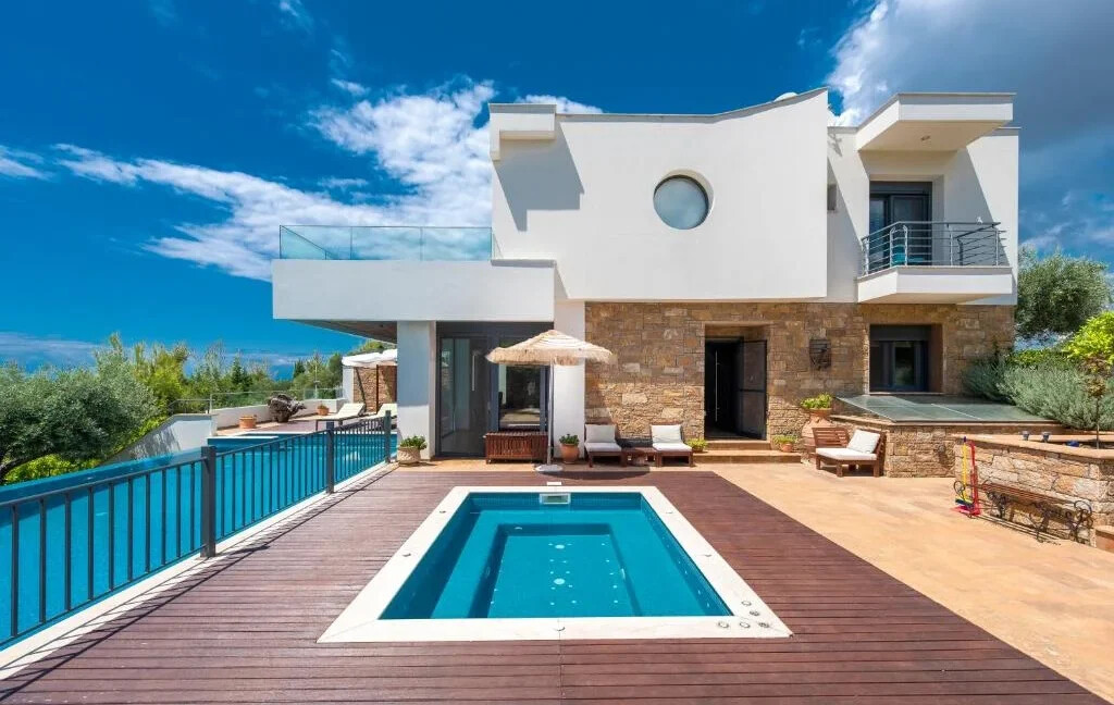 Sea View Villa at Chalkidiki, Siviri 40