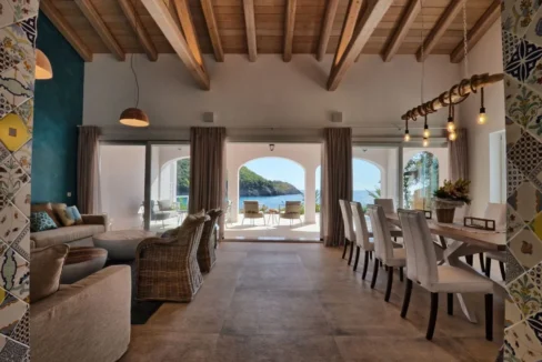 Seafront Luxury Villa at Paleokastritsa Corfu 1