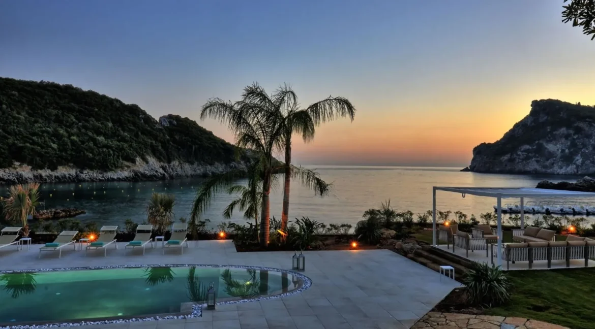 Seafront Luxury Villa at Paleokastritsa Corfu 19