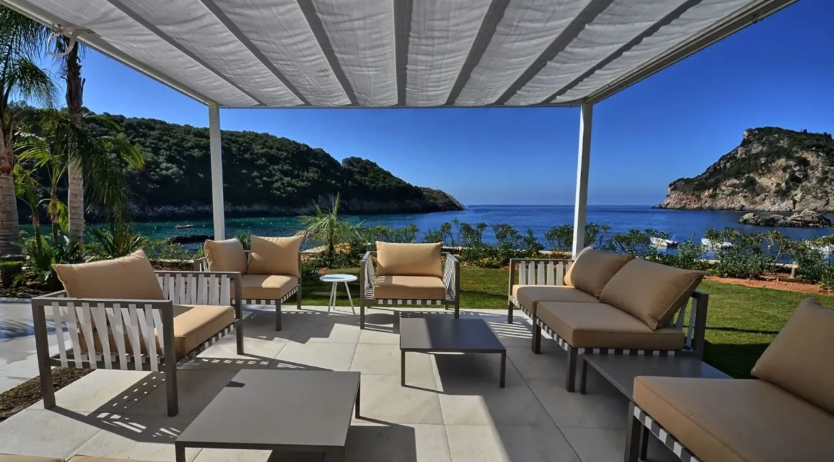 Seafront Luxury Villa at Paleokastritsa Corfu 2