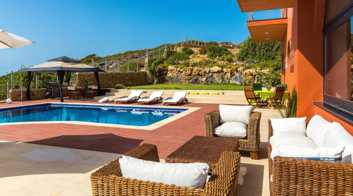 Seafront Villa for sale at Tersanas Chania Crete 10