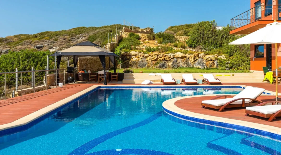 Seafront Villa for sale at Tersanas Chania Crete 11