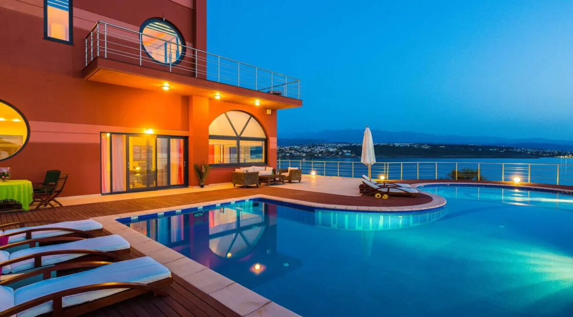 Seafront Villa for sale at Tersanas Chania Crete 2