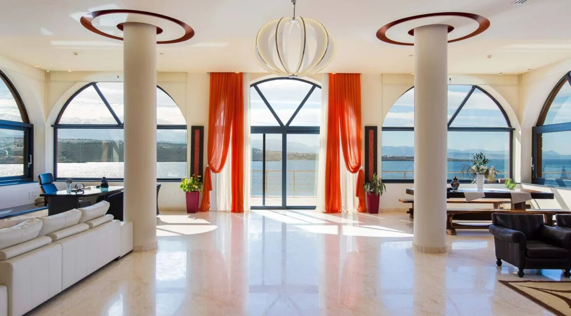 Seafront Villa for sale at Tersanas Chania Crete 35
