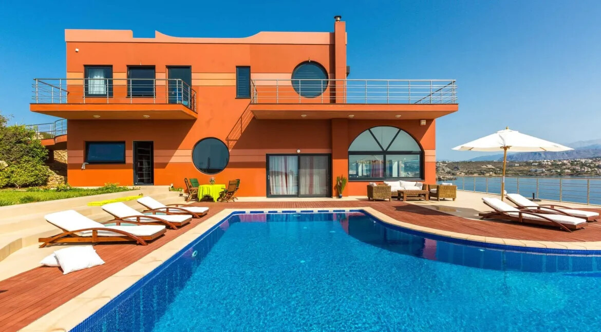 Seafront Villa for sale at Tersanas Chania Crete 40