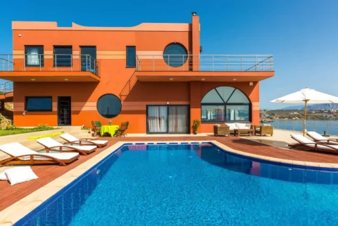 Seafront Villa for sale at Tersanas Chania Crete 40