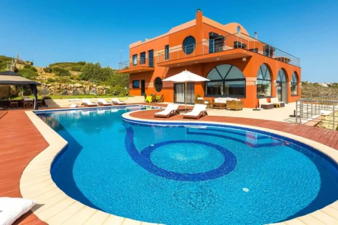 Seafront Villa for sale at Tersanas Chania Crete 41