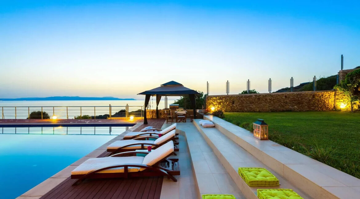 Seafront Villa for sale at Tersanas Chania Crete 42