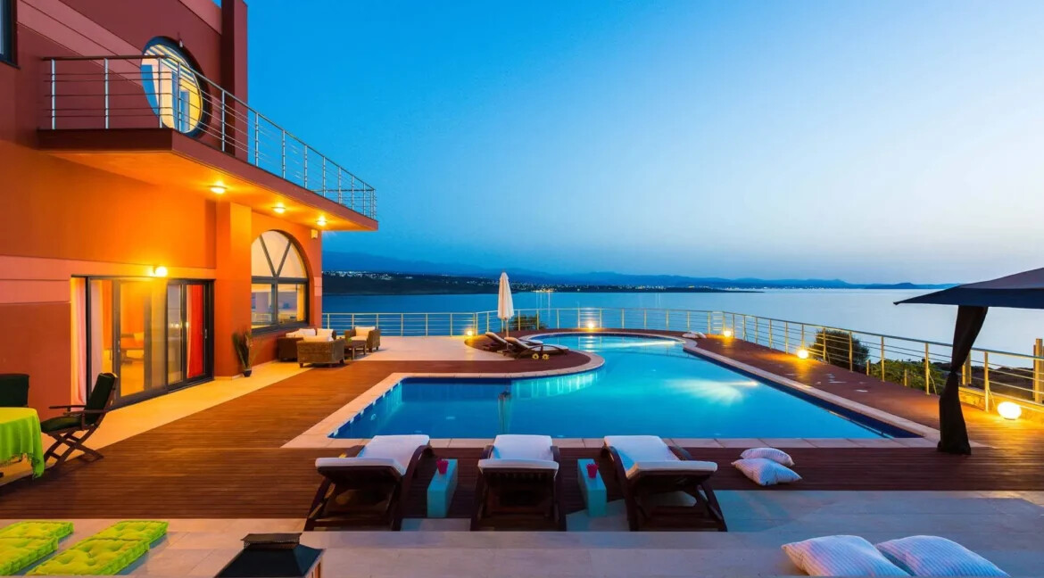Seafront Villa for sale at Tersanas Chania Crete 43