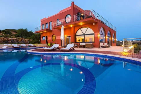 Seafront Villa for sale at Tersanas Chania Crete 45