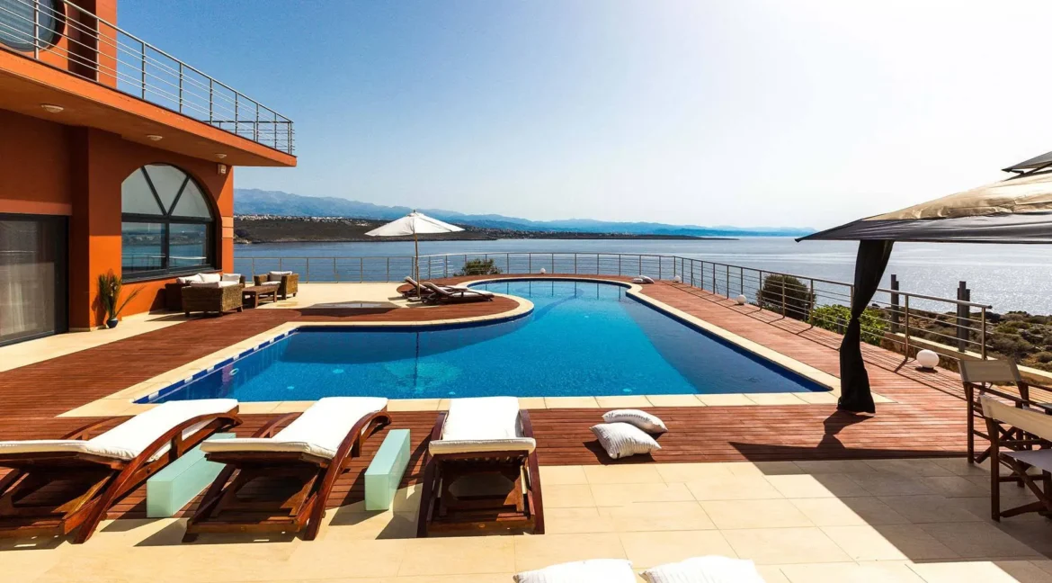 Seafront Villa for sale at Tersanas Chania Crete 9