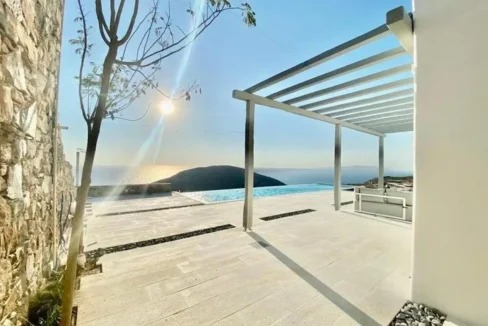 Stylish villa for sale Syros island 11