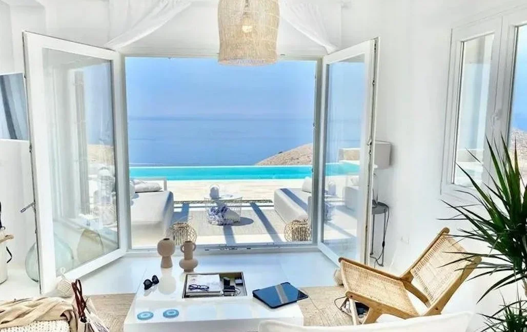 Stylish villa for sale Syros island 9