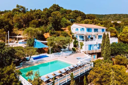 Villa on a hill with sea view in Zakynthos, Peligoni 1