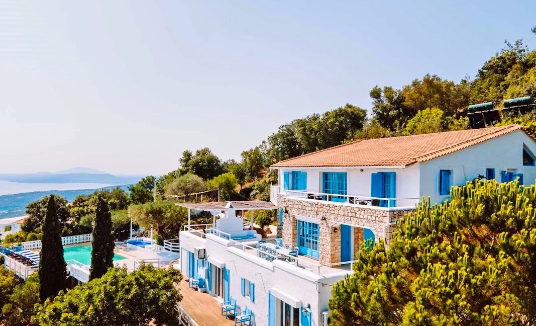 Villa on a hill with sea view in Zakynthos, Peligoni 10