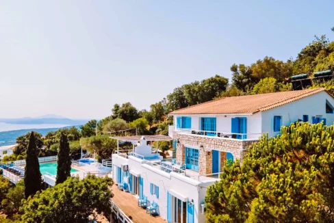 Villa on a hill with sea view in Zakynthos, Peligoni 10