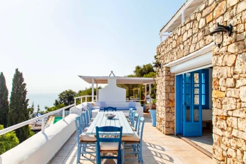 Villa on a hill with sea view in Zakynthos, Peligoni 11