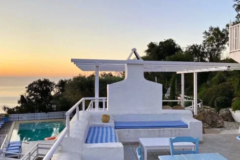 Villa on a hill with sea view in Zakynthos, Peligoni 13