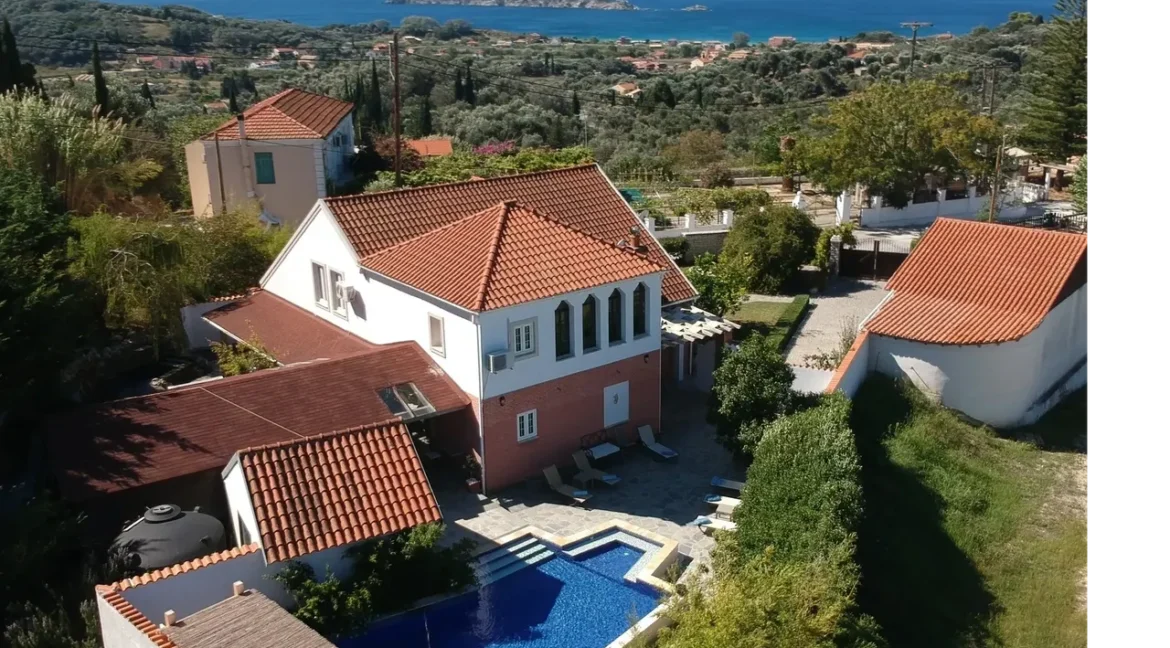 Villa with Pool For Sale Corfu Greece