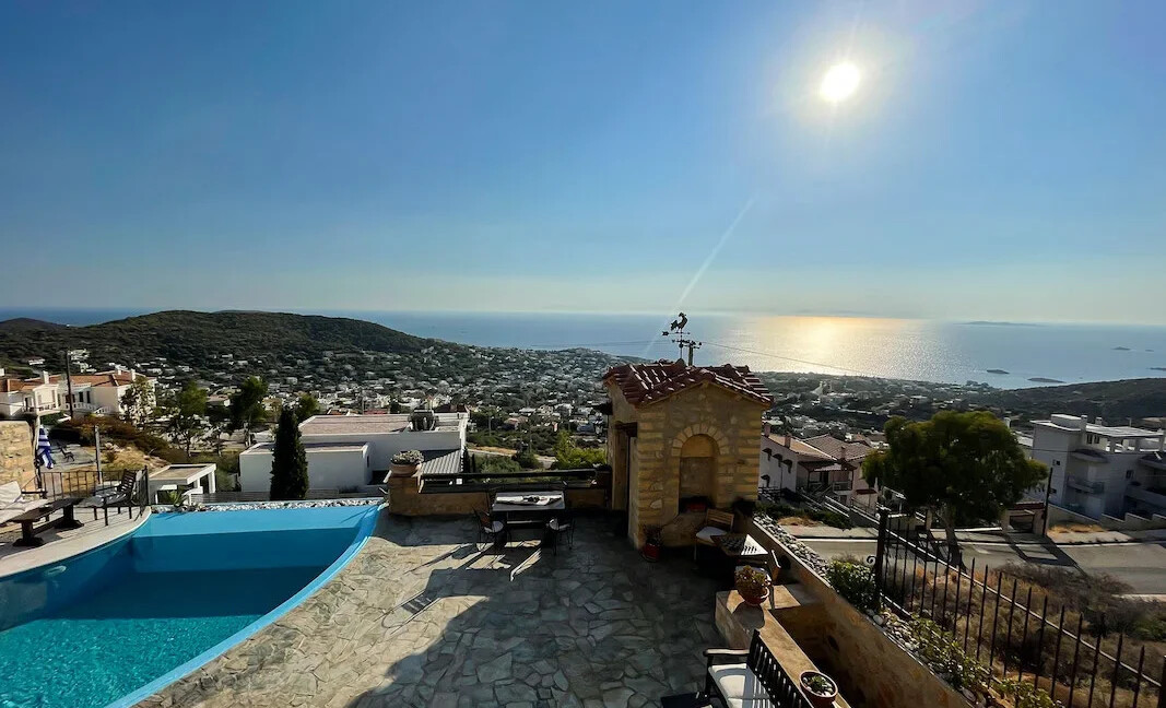 Castle Stone villa for sale in South Athens 1