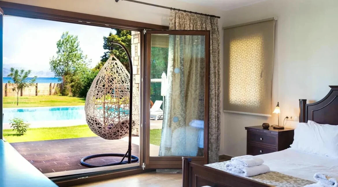 For Sale Beachfront Villa Corfu Greece 32