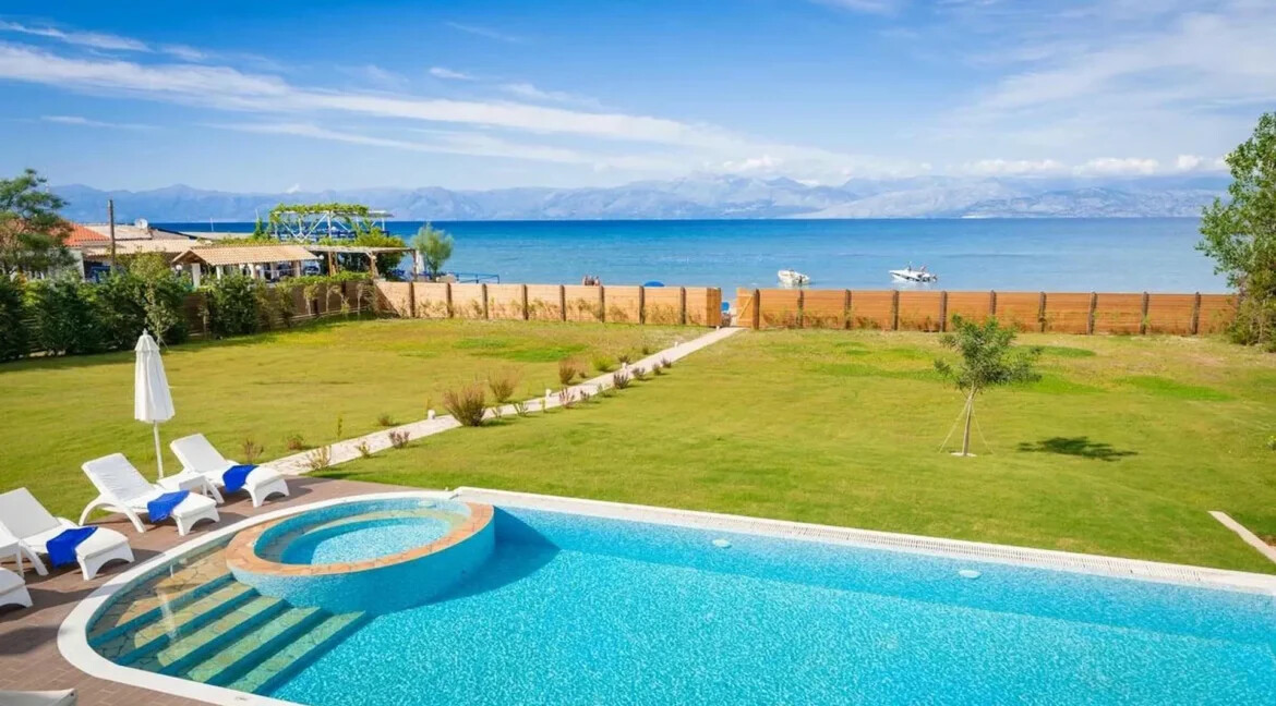 For Sale Beachfront Villa Corfu Greece 40