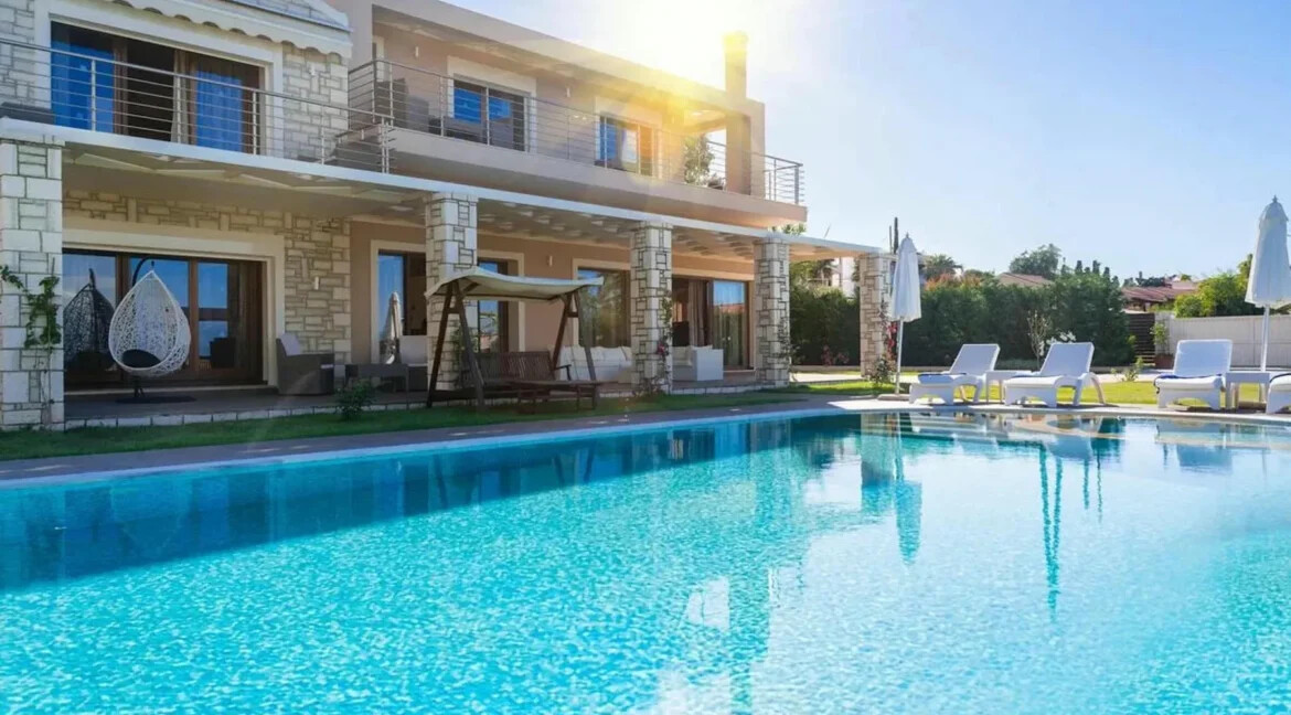 For Sale Beachfront Villa Corfu Greece 44