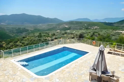 Newly built Seaview villa Lefkada for sale 1