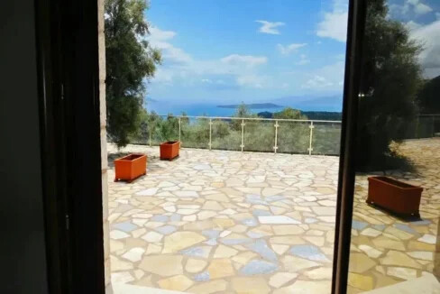 Newly built Seaview villa Lefkada for sale 13