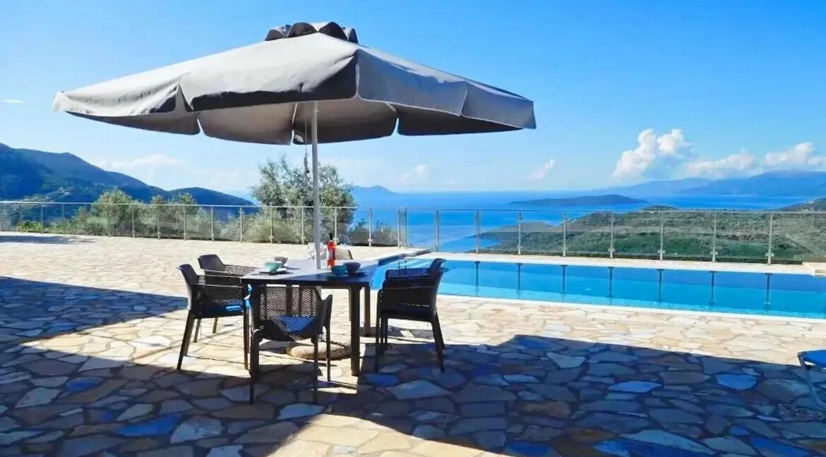 Newly built Seaview villa Lefkada for sale 18