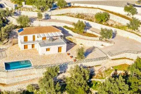 Newly built Seaview villa Lefkada for sale 19