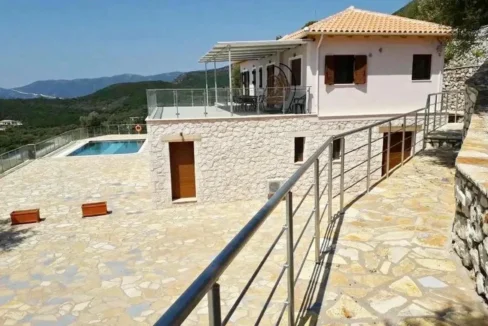 Newly built Seaview villa Lefkada for sale 23
