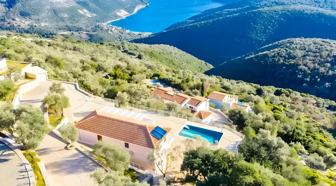 Newly built Seaview villa Lefkada for sale 3