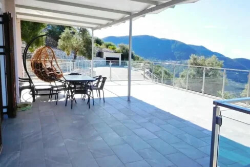 Newly built Seaview villa Lefkada for sale 7