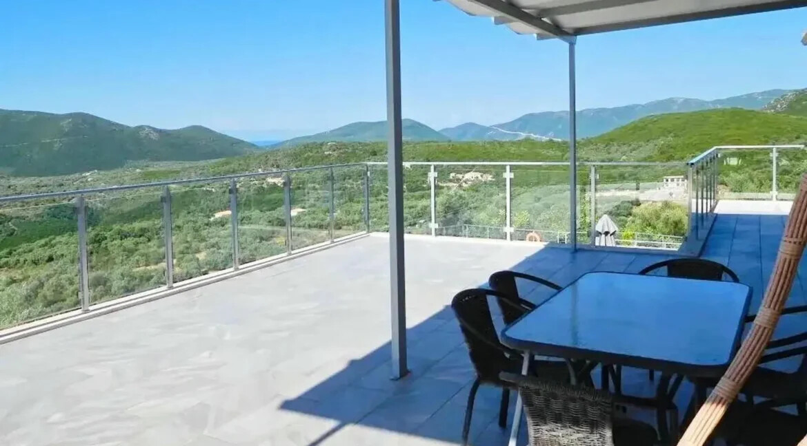 Newly built Seaview villa Lefkada for sale 8