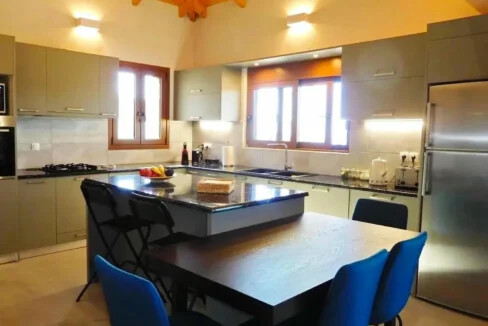 Newly built Seaview villa Lefkada for sale 9