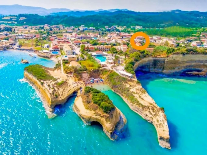 Sea Front Villa in North Corfu for sale