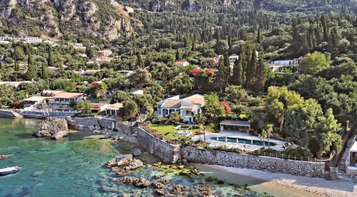 Seafront Luxury Villa at Paleokastritsa Corfu