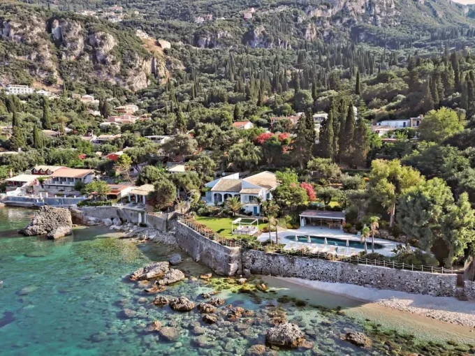 Seafront Luxury Villa at Paleokastritsa Corfu