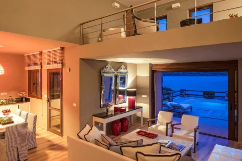 Seafront Villa Elounda Crete For Sale 10