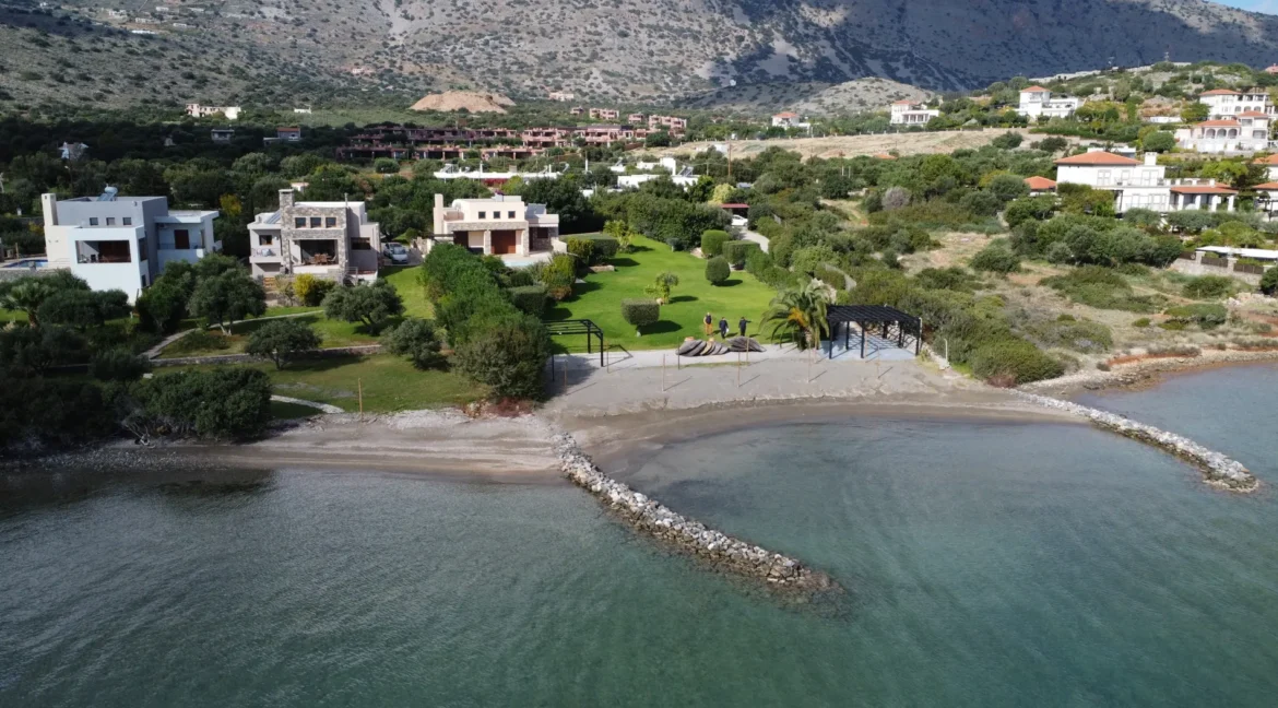 Seafront Villa Elounda Crete For Sale 3